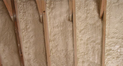 closed-cell spray foam for Boston applications